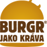 logo Burgr jako kráva - Hradec Králové