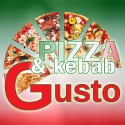 logo Gusto pizza&kebab