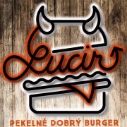 logo Lucir: Pekelně dobrý burger