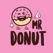 logo Mr. Donut - OC Central Kladno
